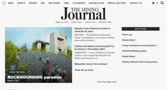 Desktop Screenshot of miningjournal.net